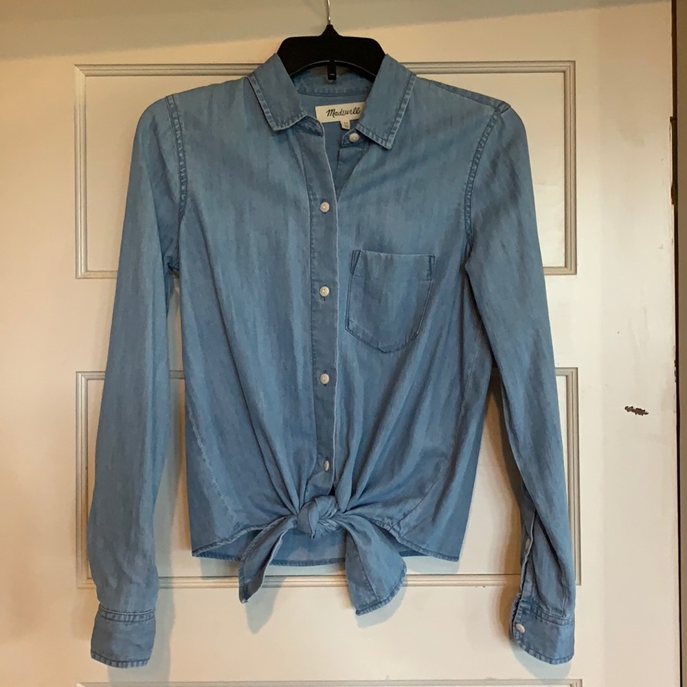 Chambray Madewell button up